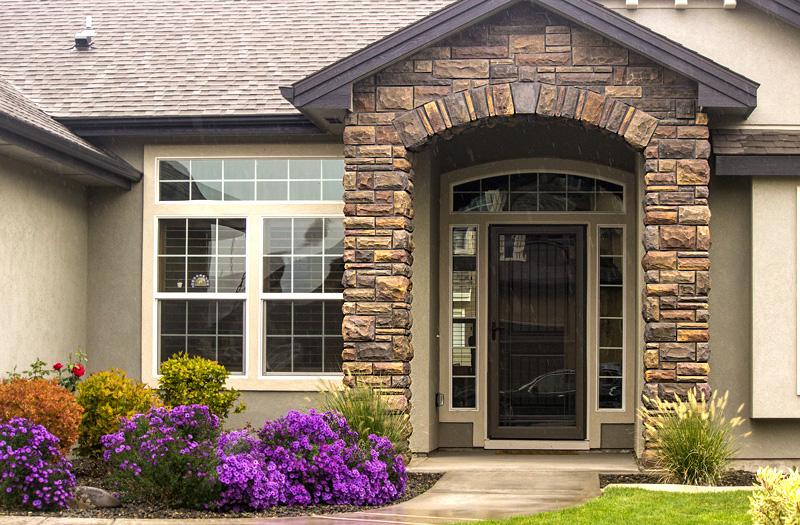 stone home front